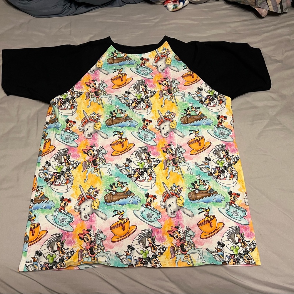 Sweet Petunia Disney tea cups regal shirt xl dumbo